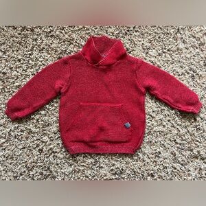 Toddler boy 12-18 month Zara red sweater